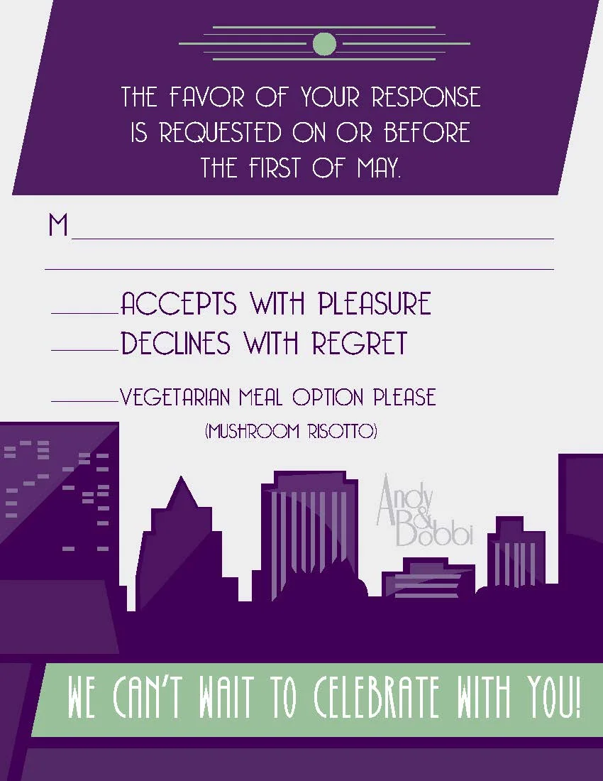 RSVP Card