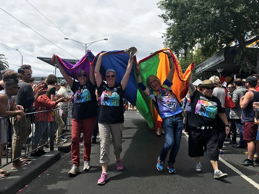 ChillOut committee at Pride March 2016