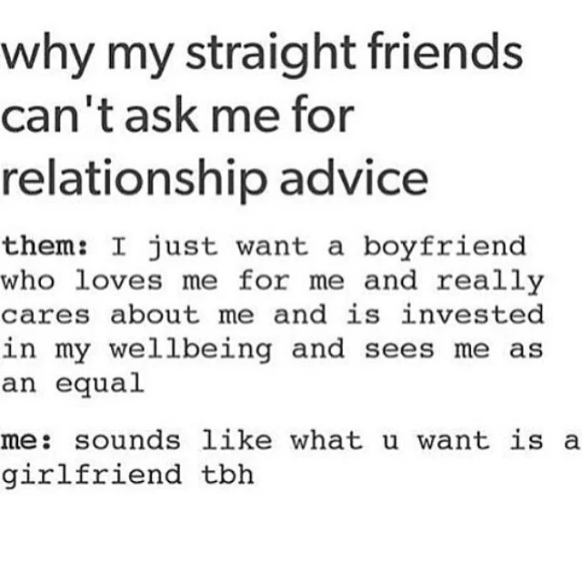 Hahaha. Funny because it's true xx