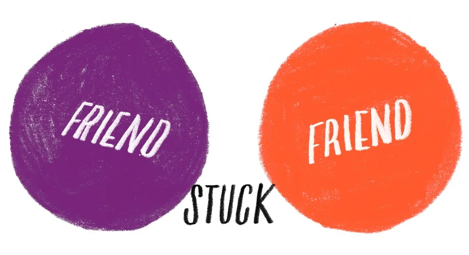 Image from http://shamelessmag.com/blog/entry/stuck-in-the-middle-with-you-tools-to-support-your-friends-when-they-are-in
