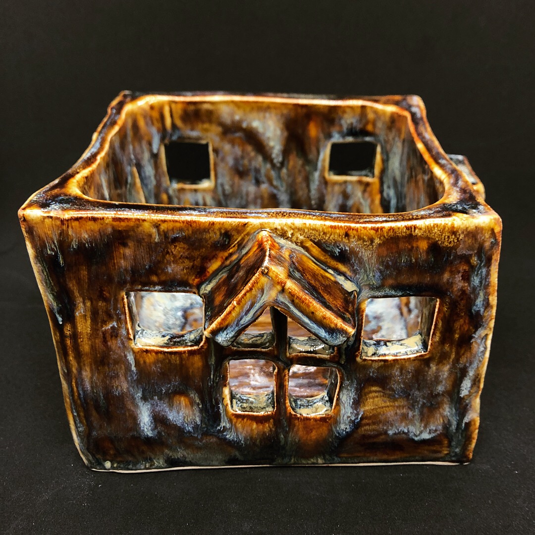 Ceramic miniature house