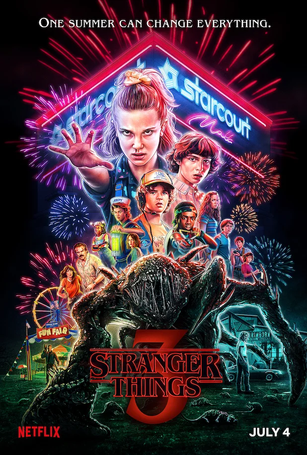 TV Binge Review: "Stranger Things" (Season 3, 2019) — Get On My Damn Level!!
