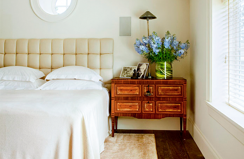  Upholstered headboard featured in  Portrait of Portland Magazine, May 2013  