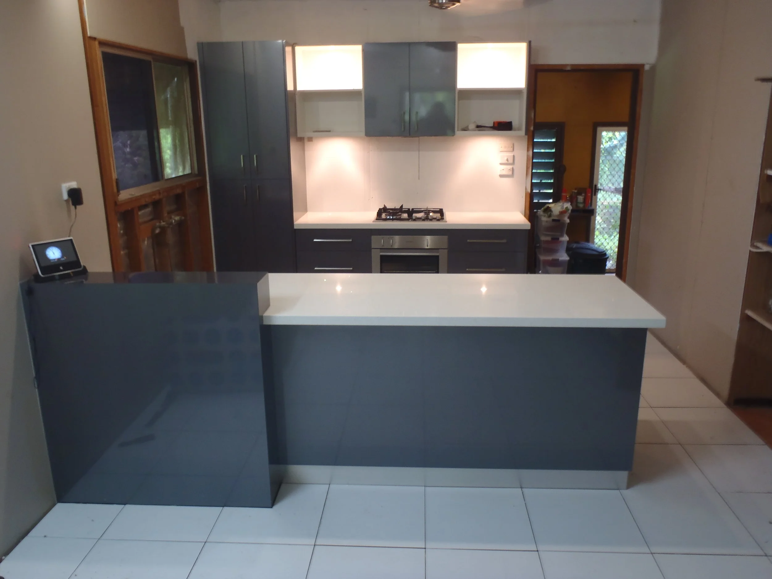 Kitchen and island bench tops