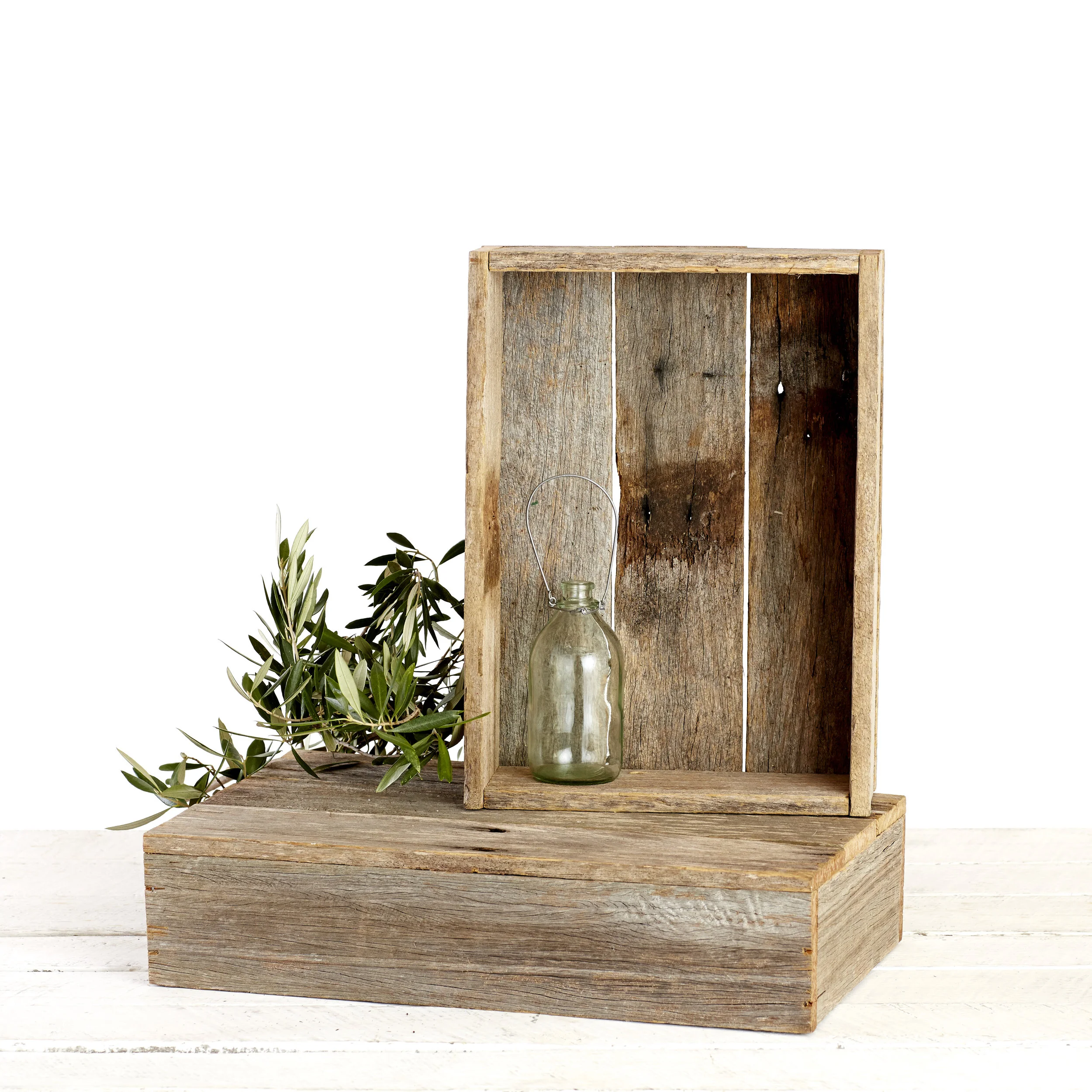 RUSTIC BOXES - BROWN