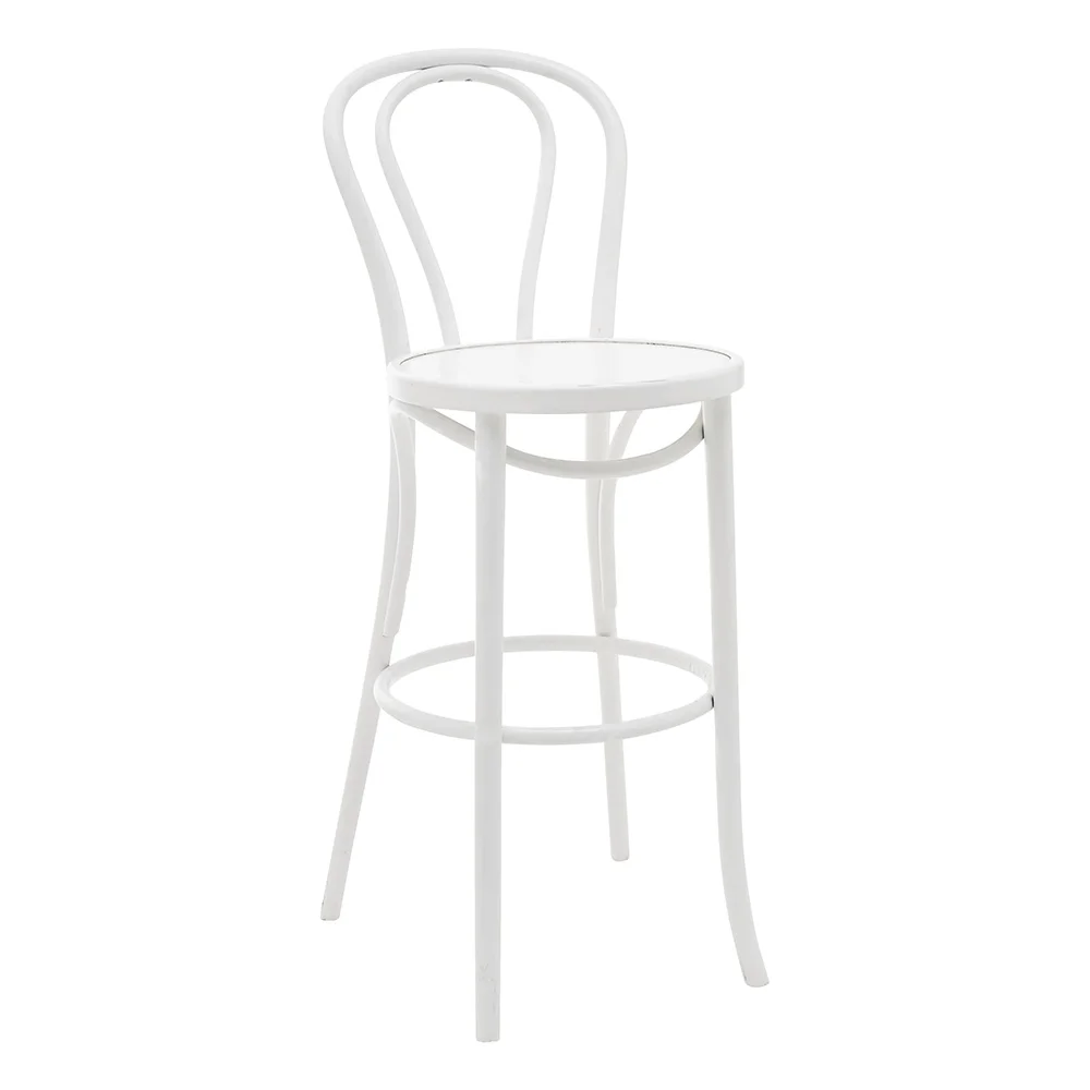 8 x BENTWOOD STOOLS