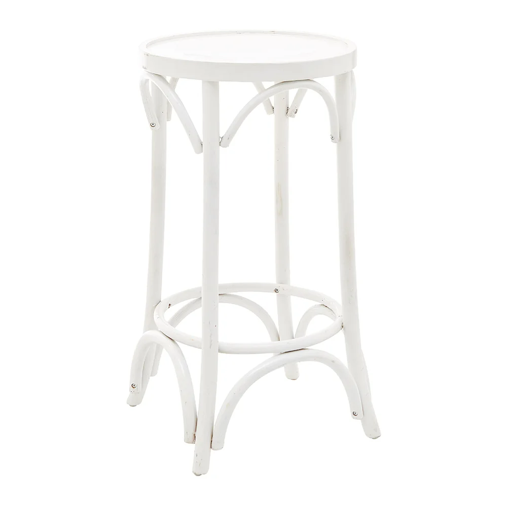 8 x BENTWOOD STOOLS