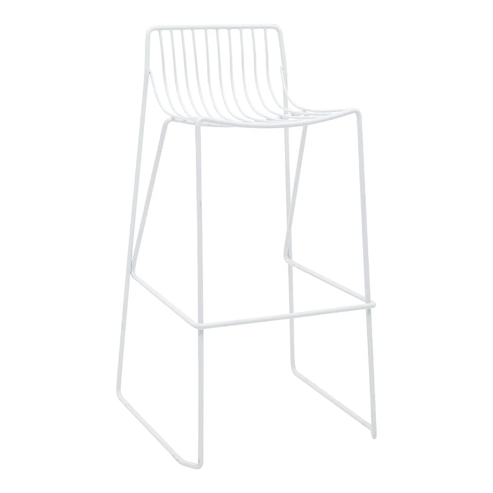 9 x WIRE STOOLS
