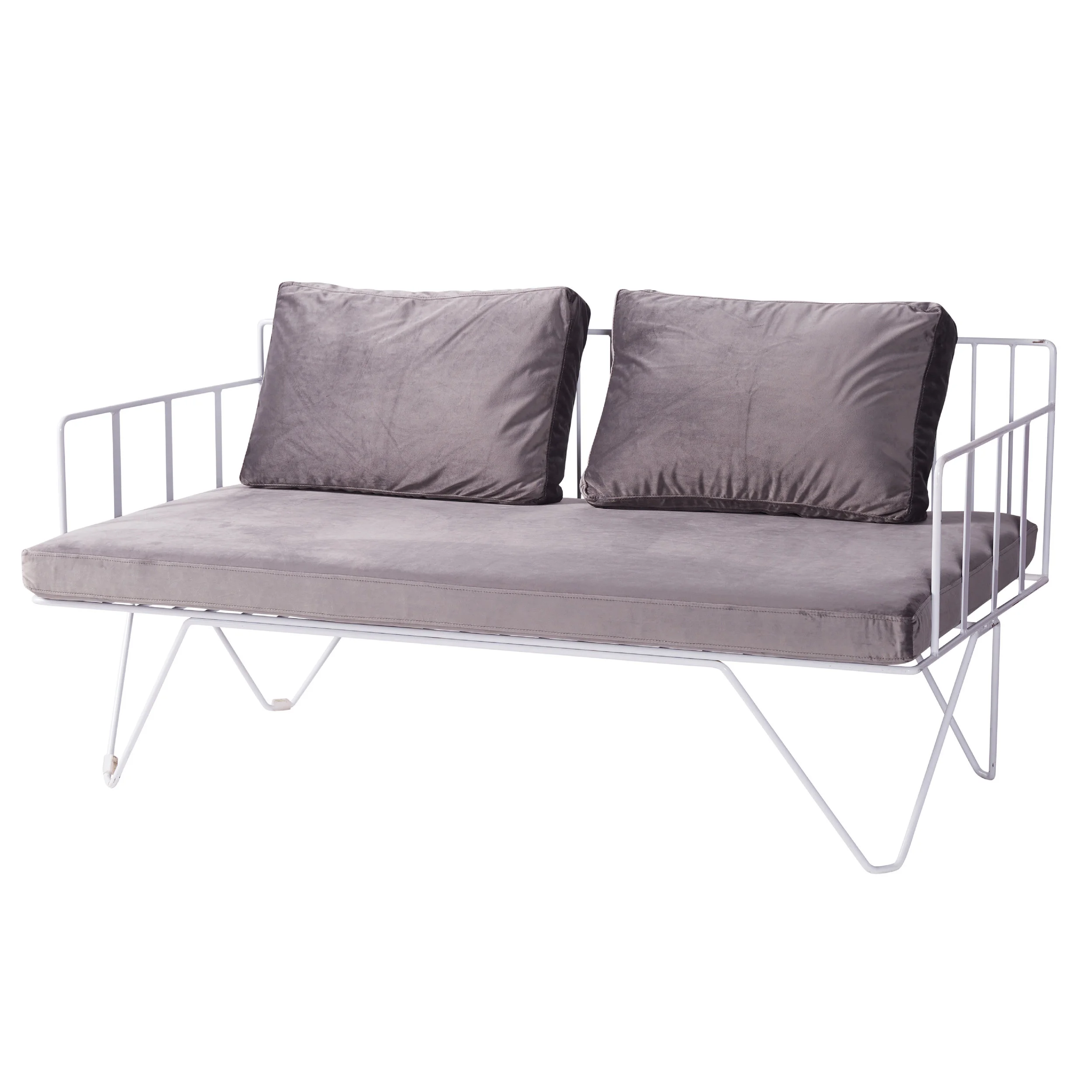 WIRE SOFA - WHITE/GREY