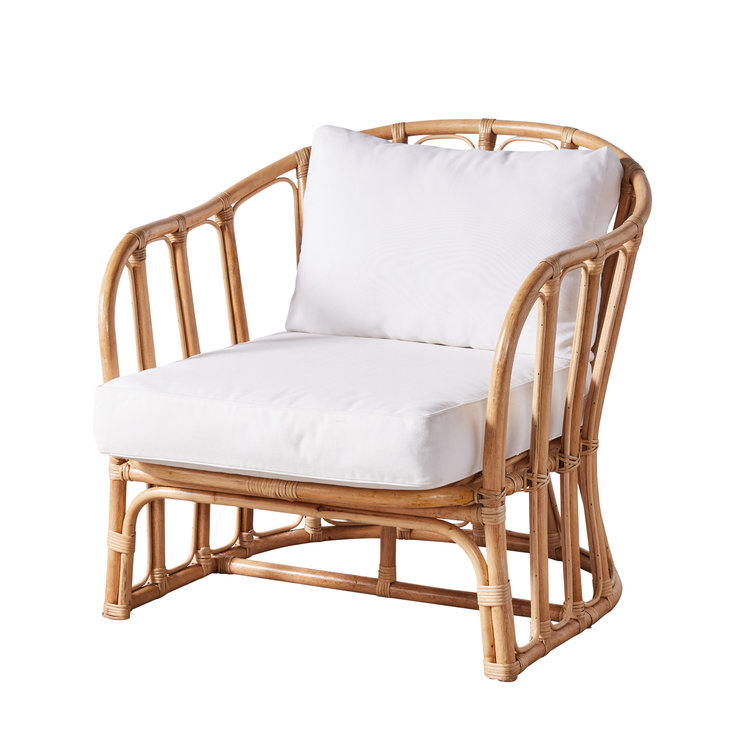 2 X RATTAN ARMCHAIR