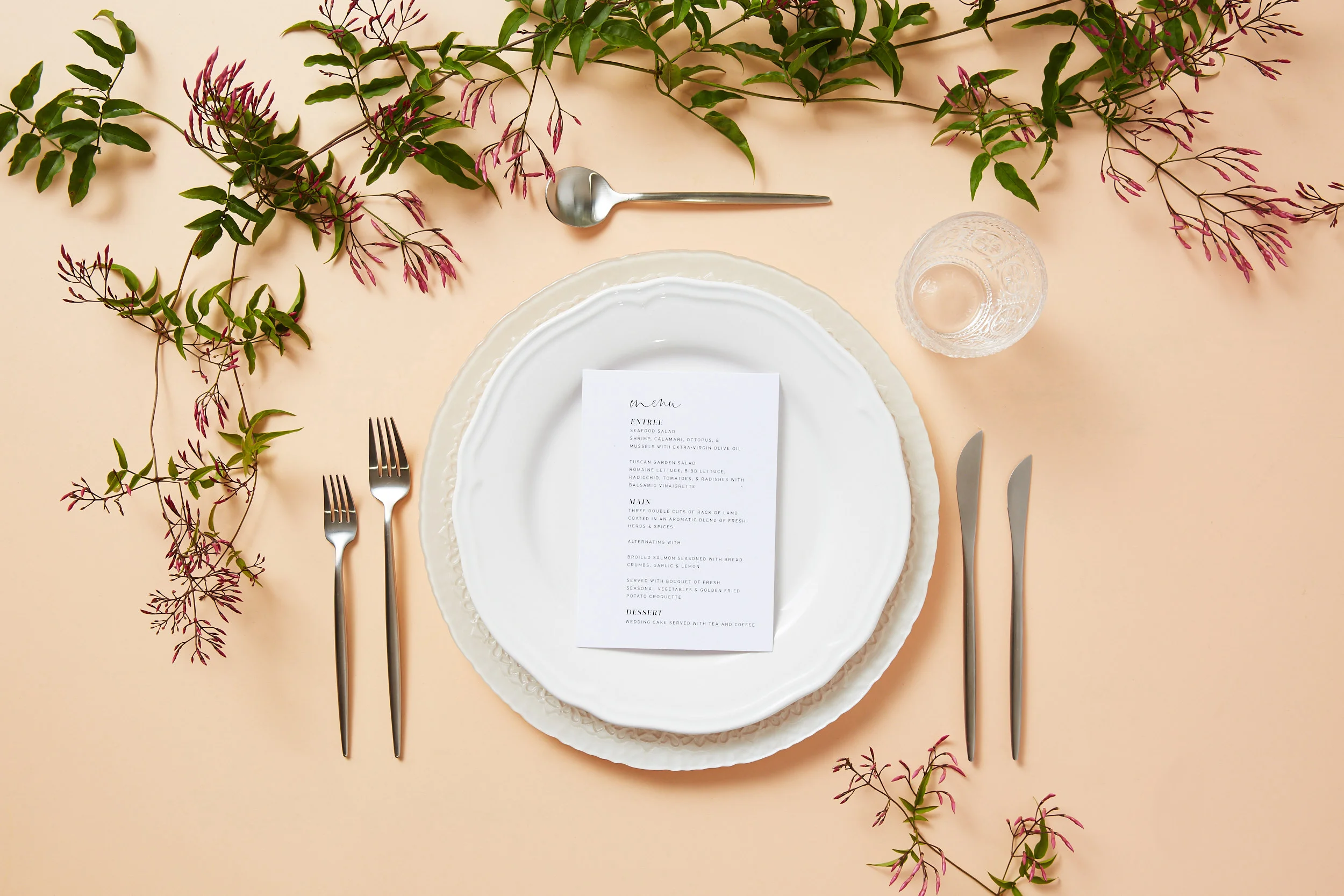 Dinnerware inspo Simply Seated Sydney Event Hire