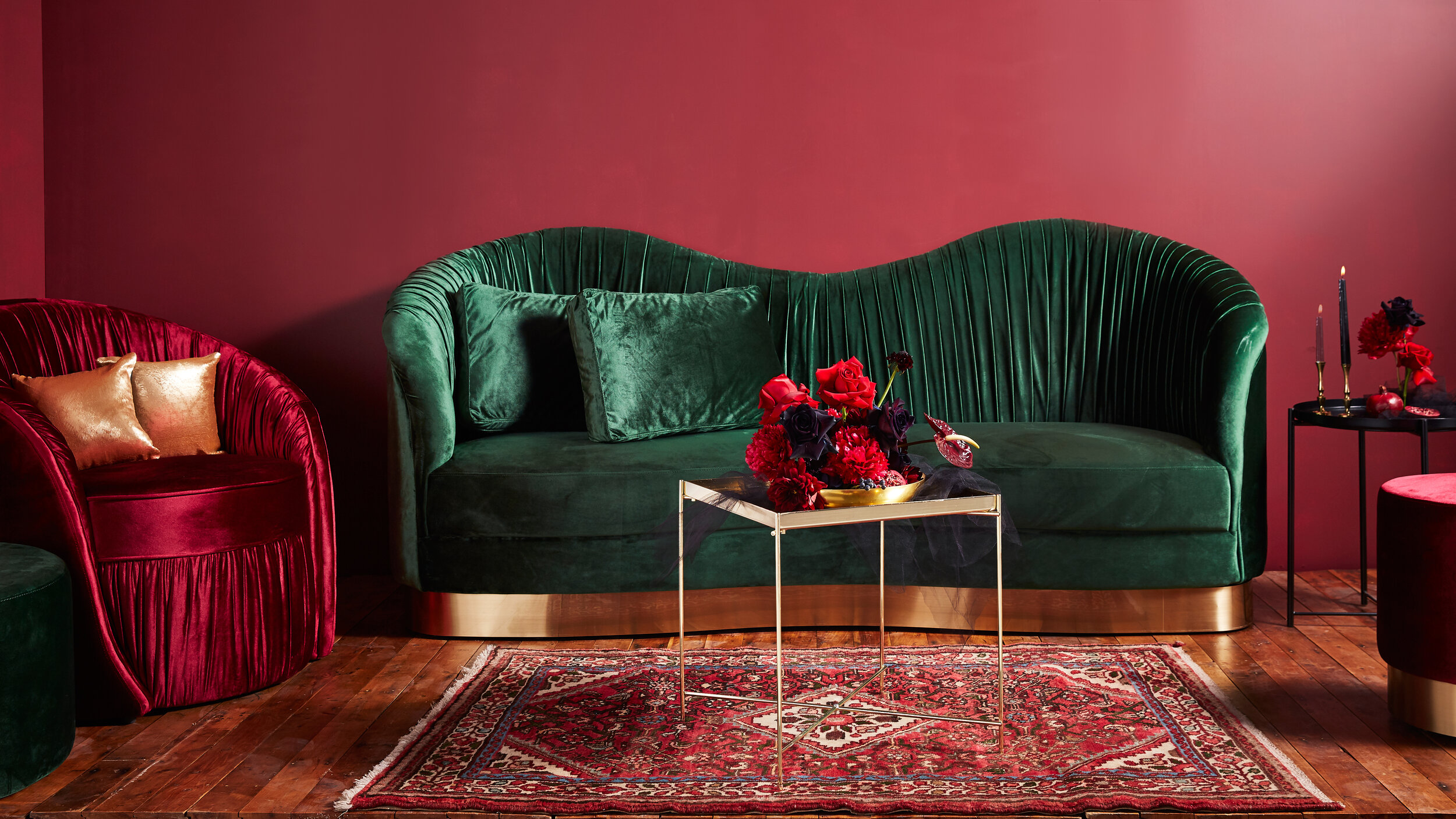 High Society Sofa Styled