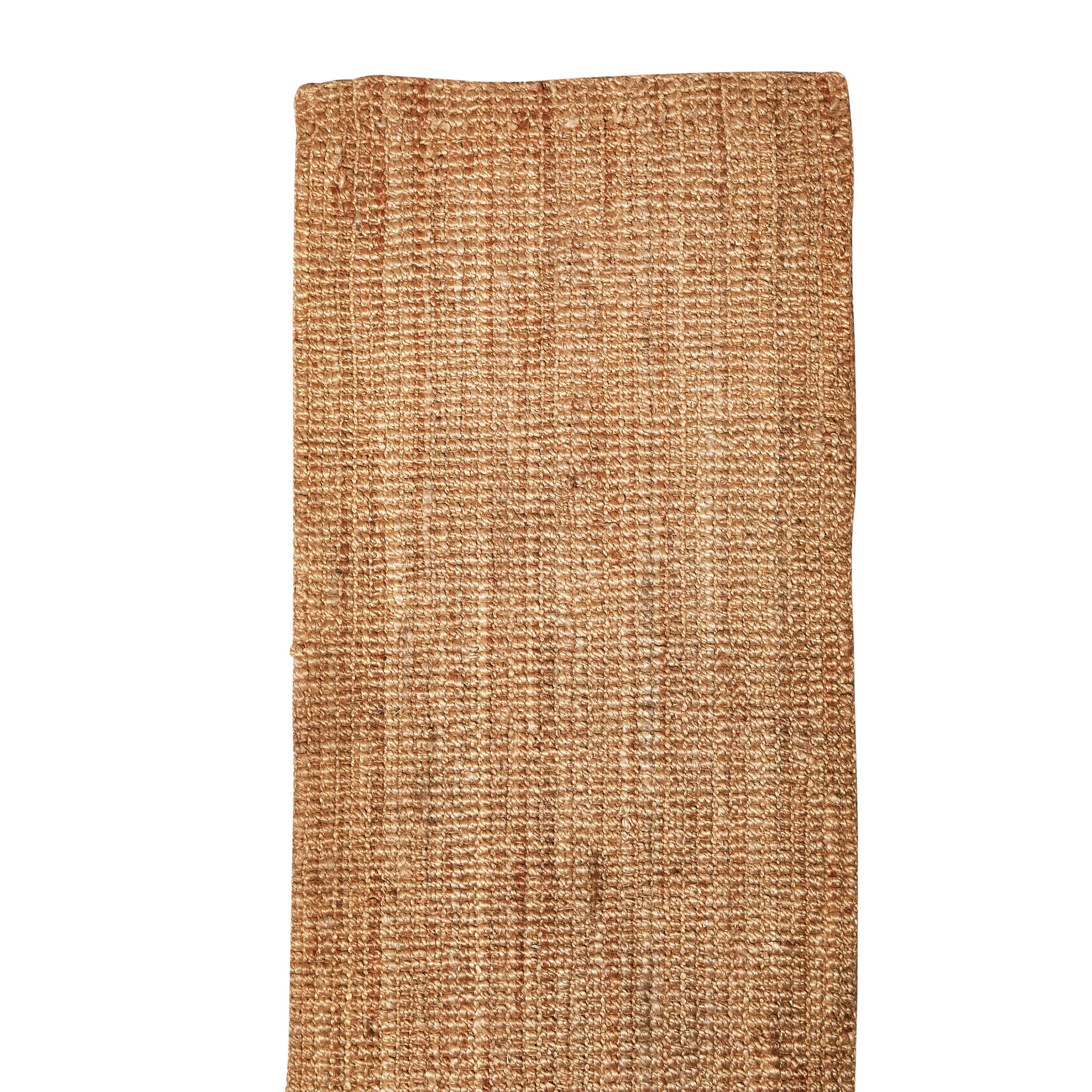 CHUNKY WEAVE JUTE RUNNER - NATURAL