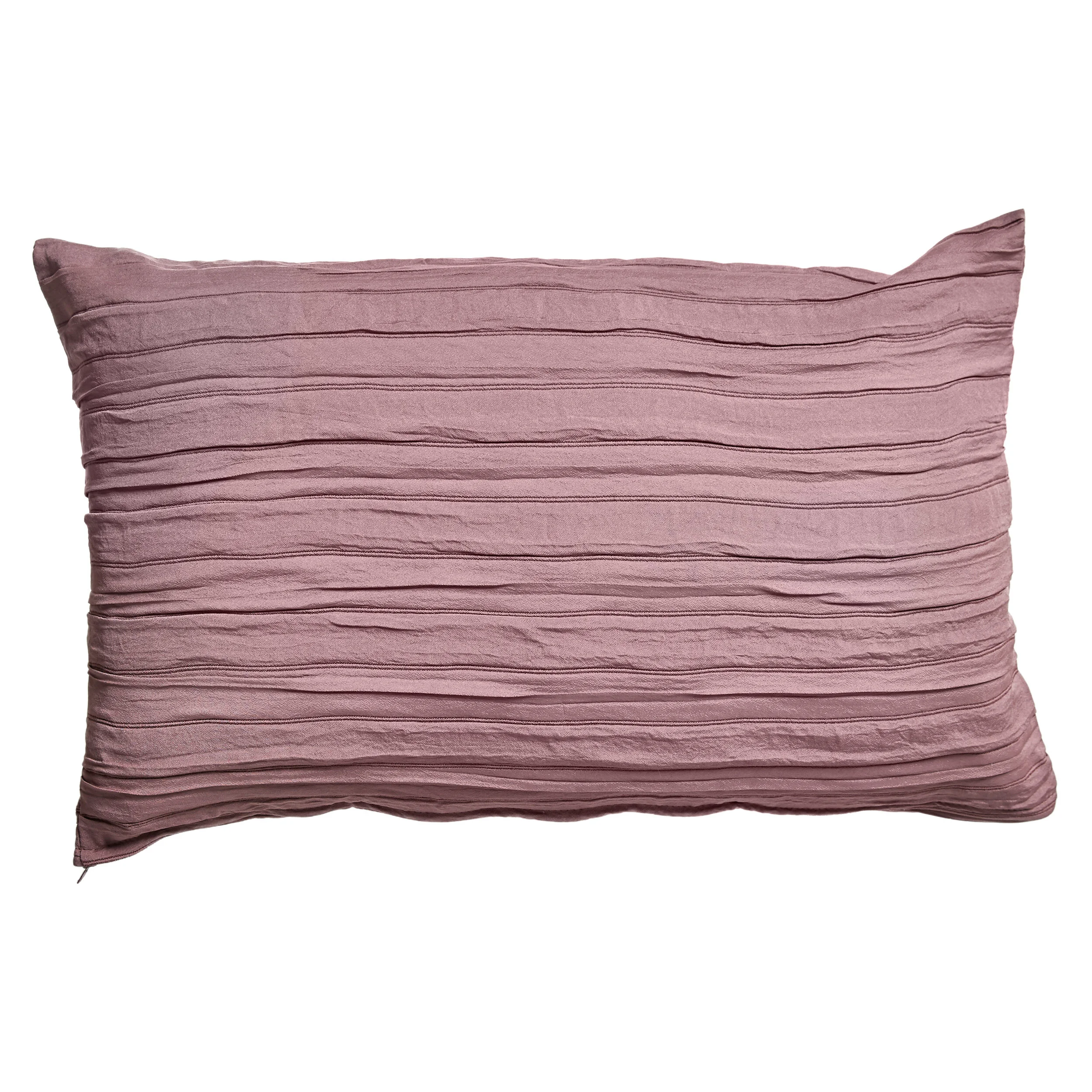 DUSTY PINK PLEATED LONG