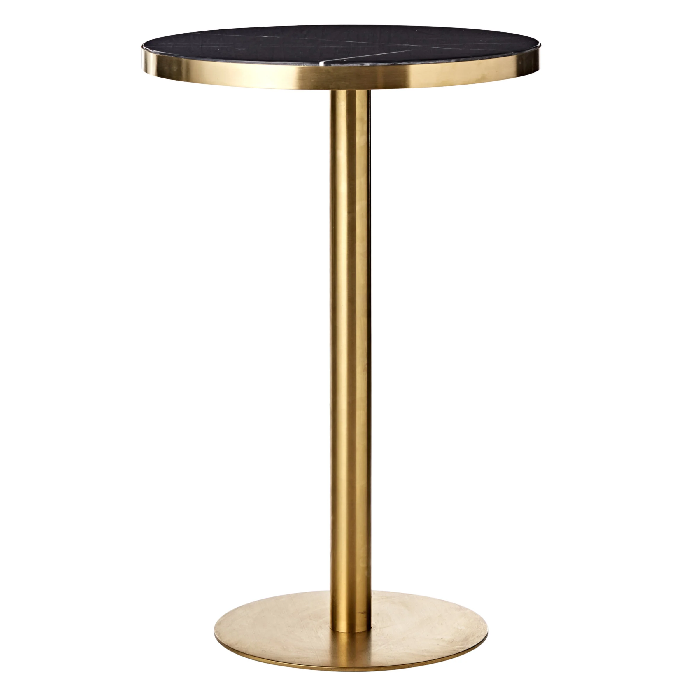 Bar table black marble