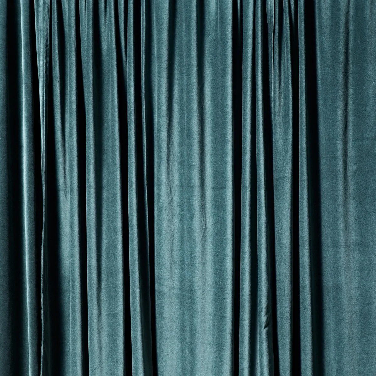 Emerald green draping