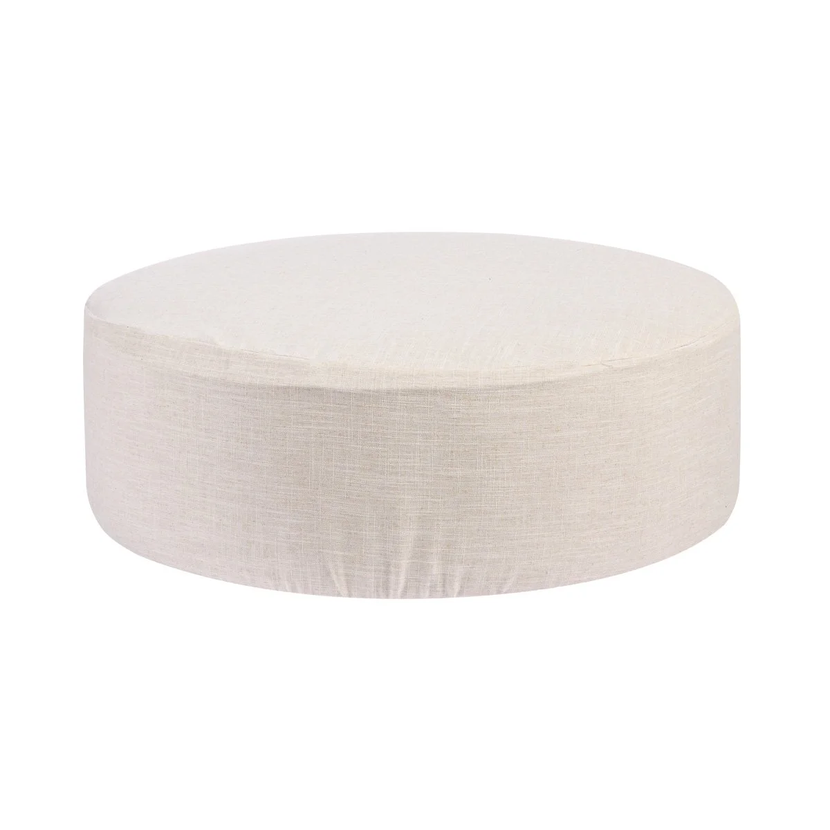 Round Ottoman (100cm) - Oatmeal