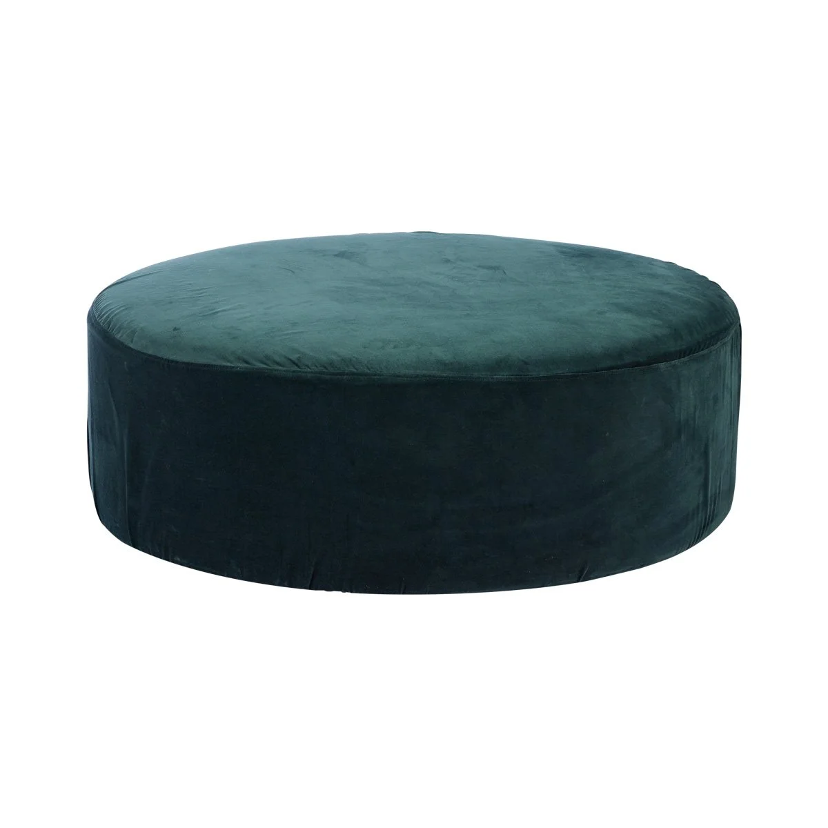 Round Ottoman (100cm) - Emerald