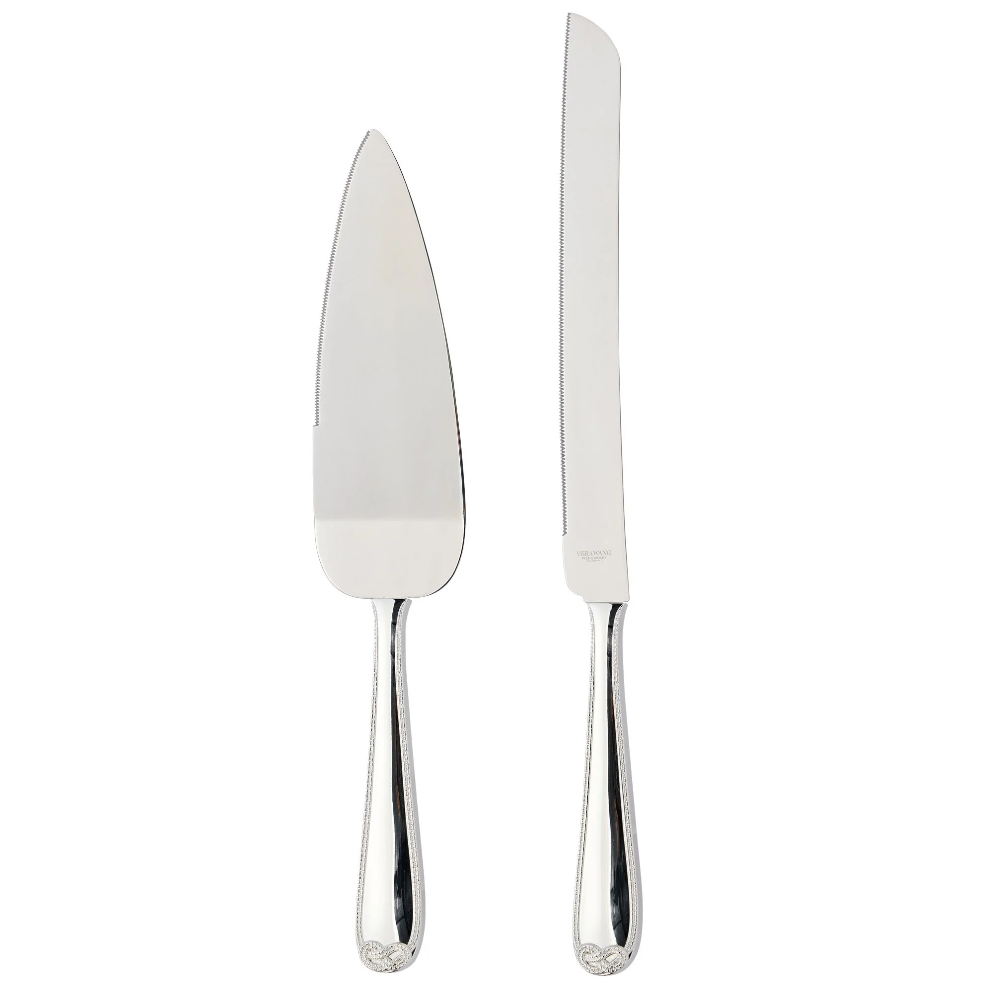 CAKE KNIFE AND SERVER