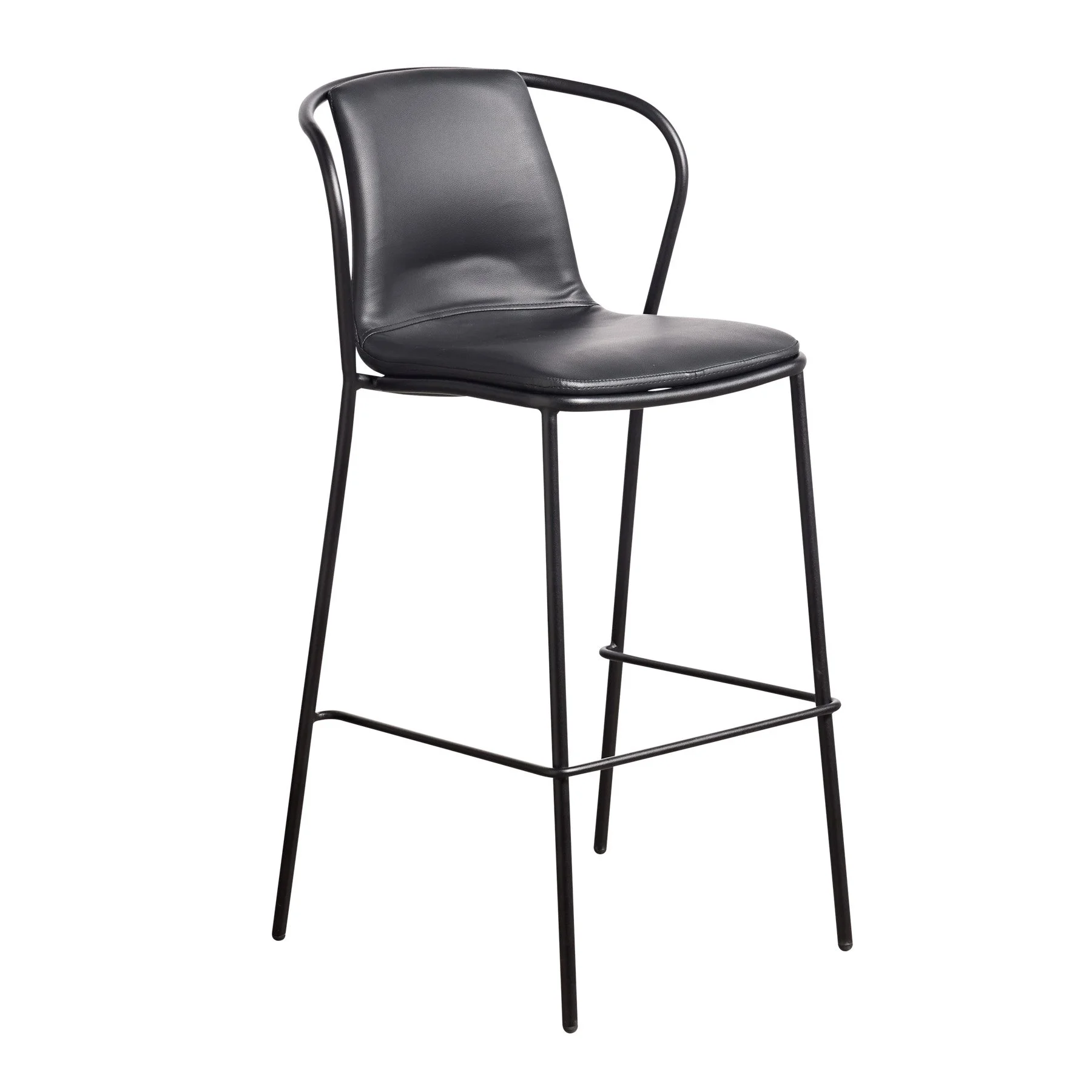 Manhattan stool black