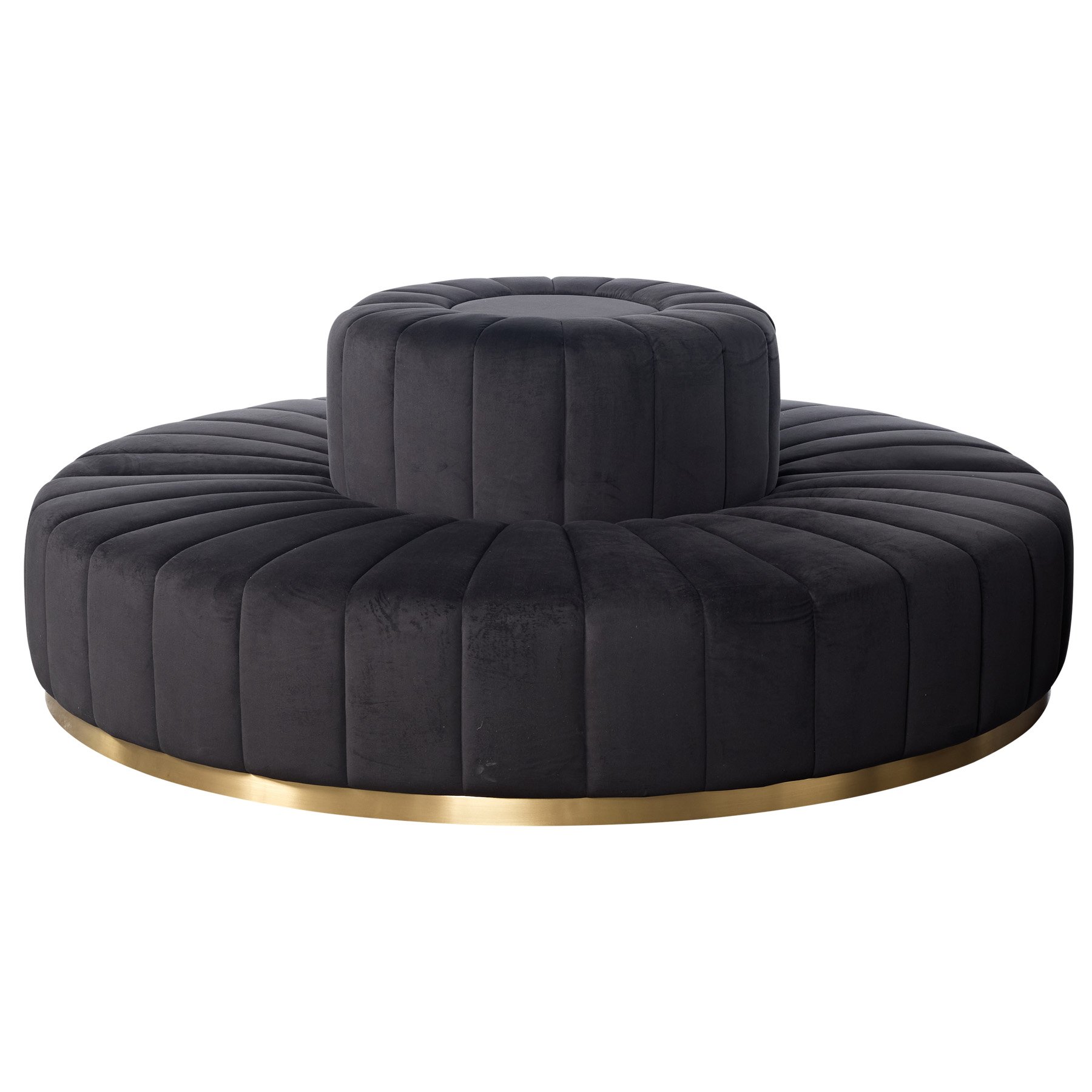 HOLLYWOOD MODULAR OTTOMAN - BLACK