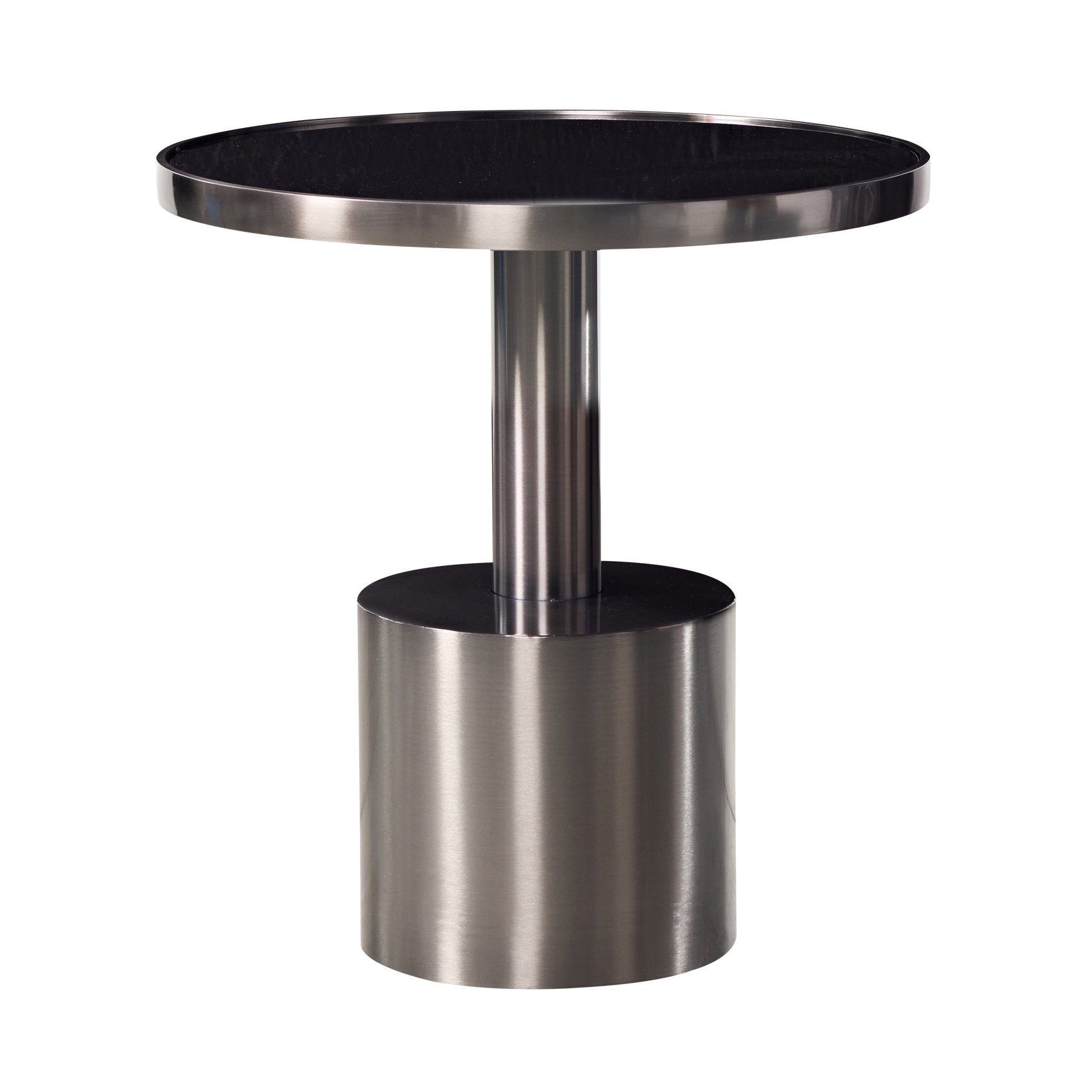 Gunmetal cafe table