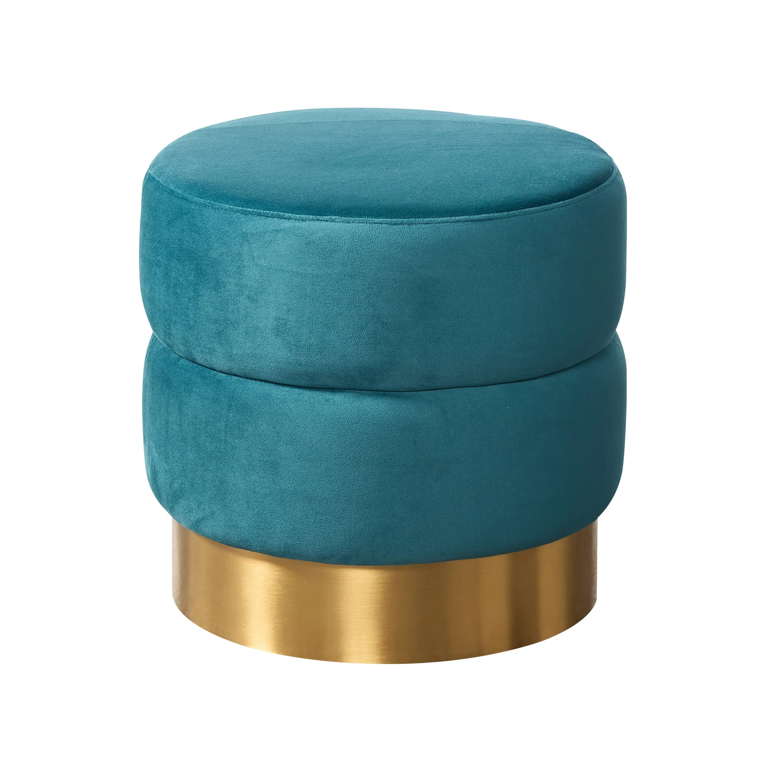 HOLLYWOOD ROUND VELVET - TEAL