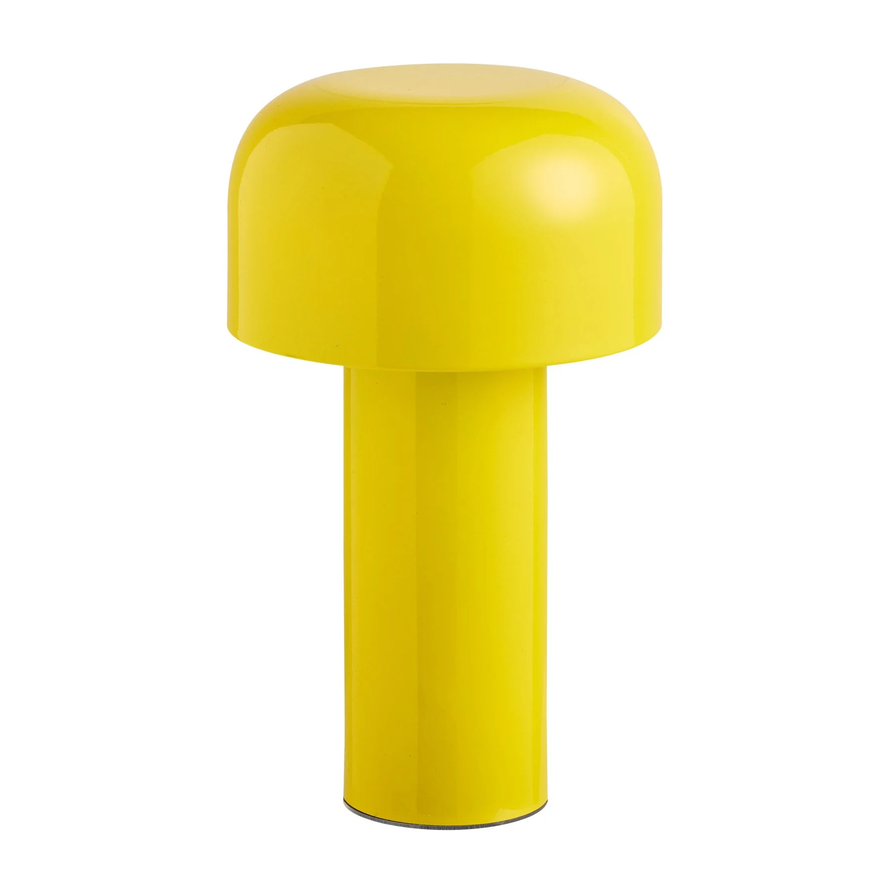 dimmable yellow cordless mushroom lamp