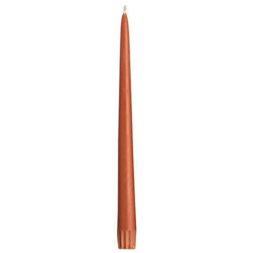 TAPERED CANDLESTICK - CLAY