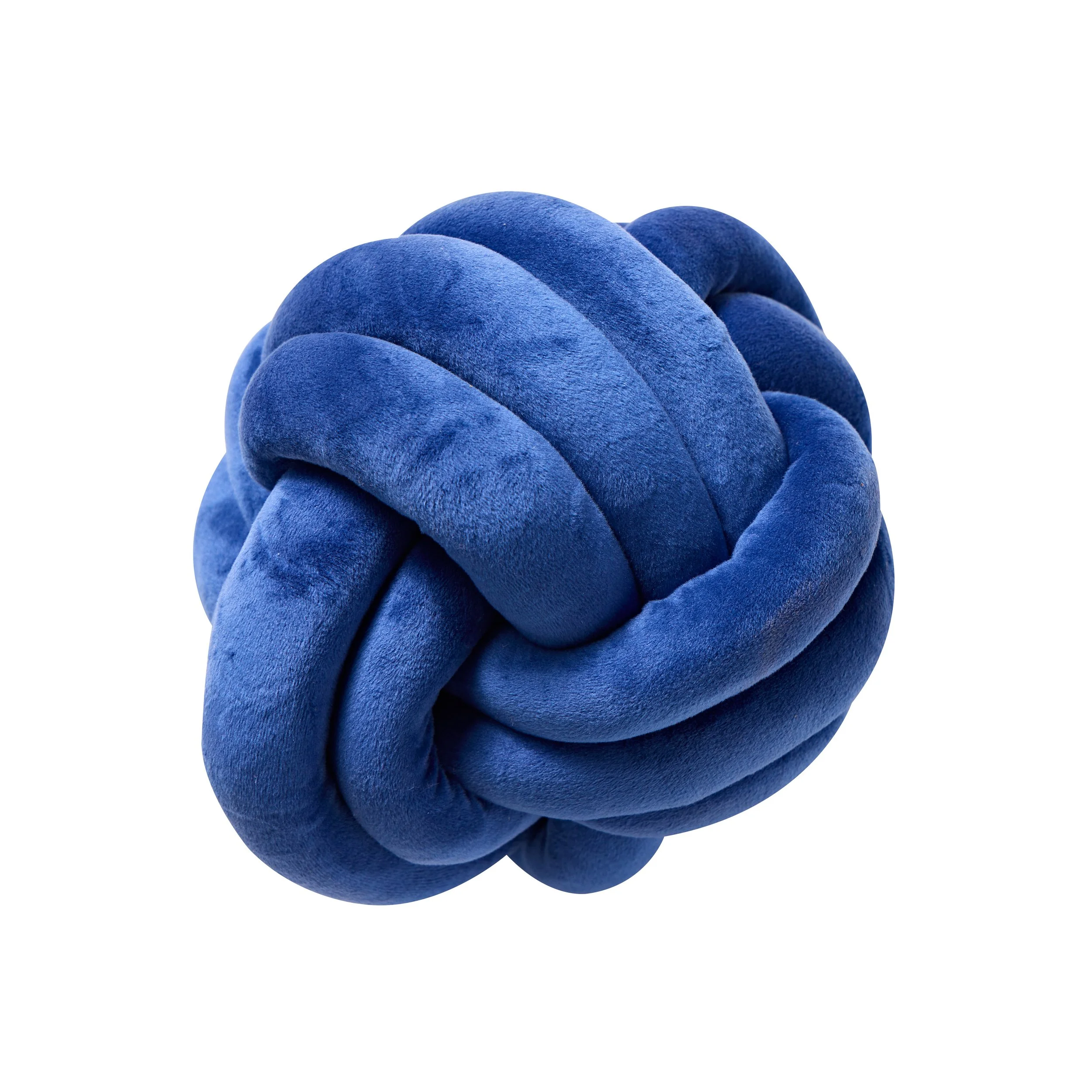 BLUE MINI KNOT CUSHION