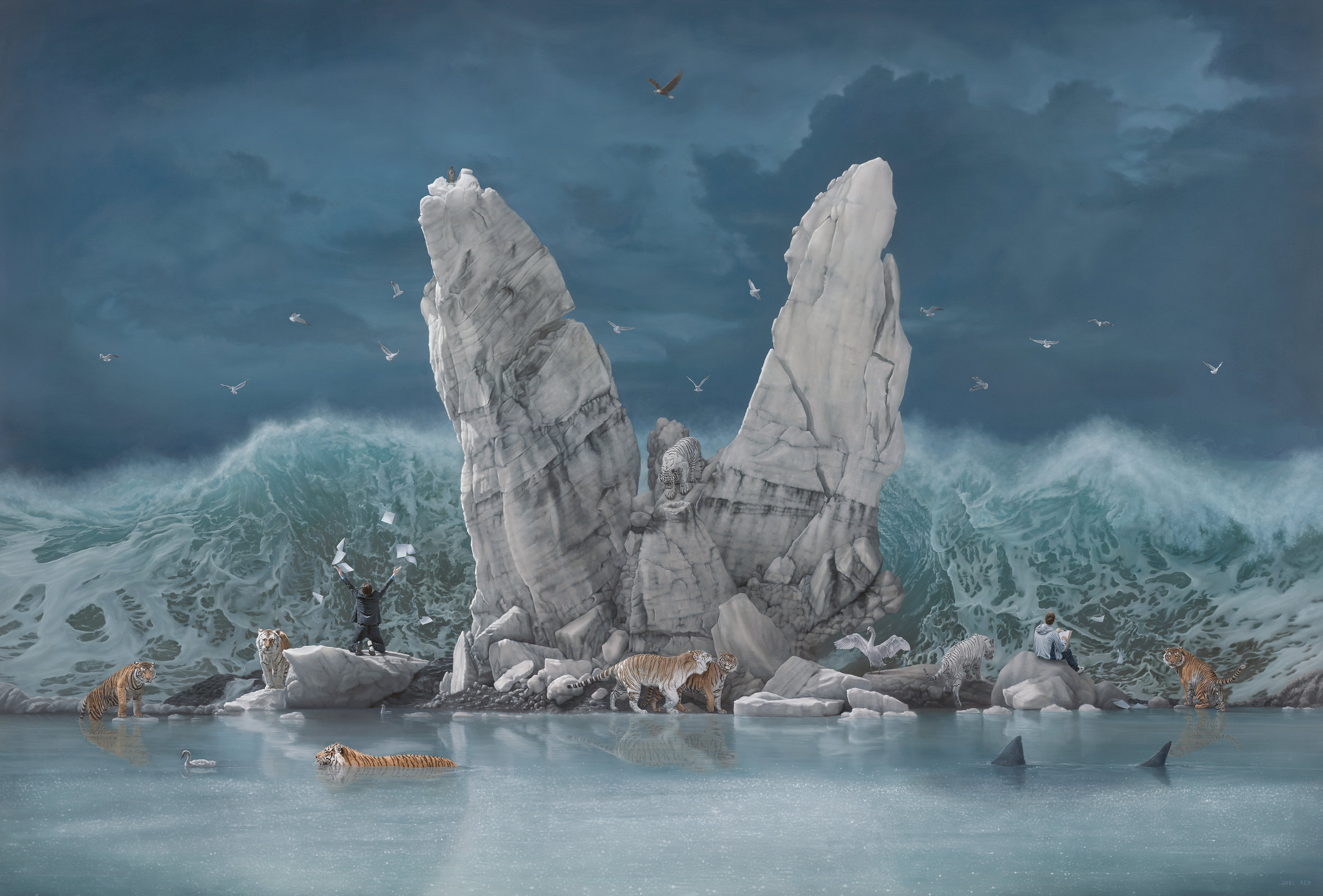 The Promised Land 145x214cm oil on canvas by JOEL REA.jpg