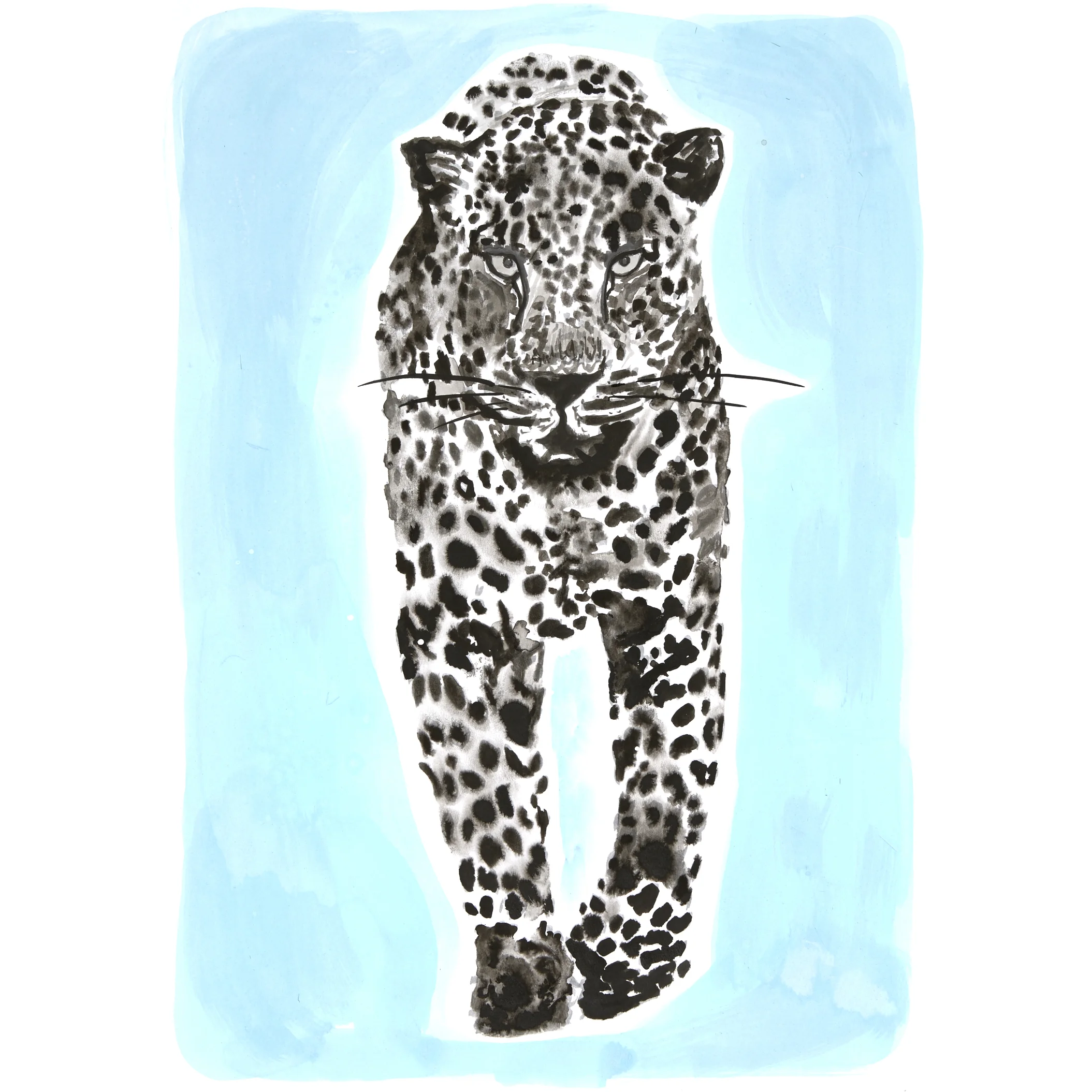 Blue Jaguar Samantha Ward Art