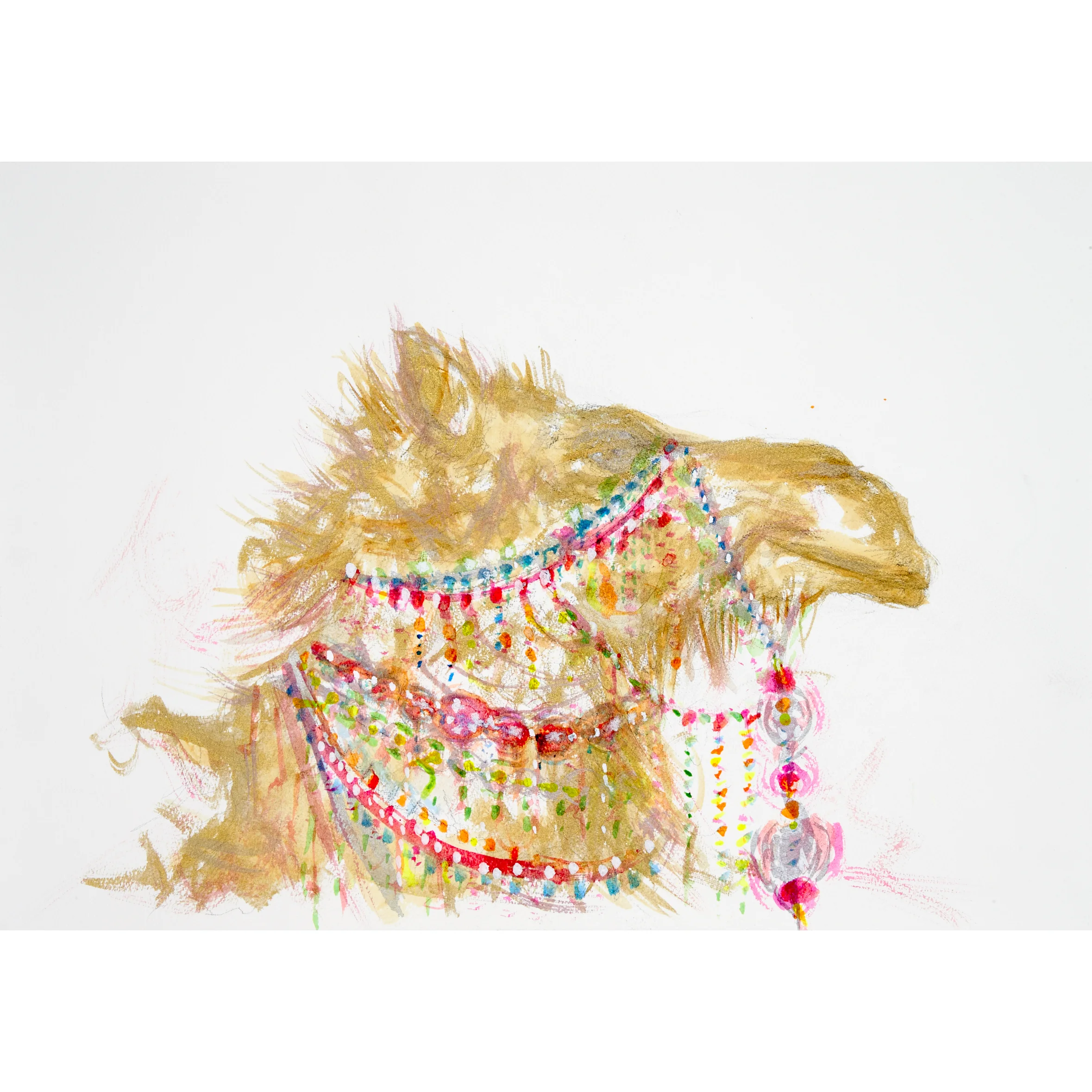 Camel glad rags Samantha Ward Art