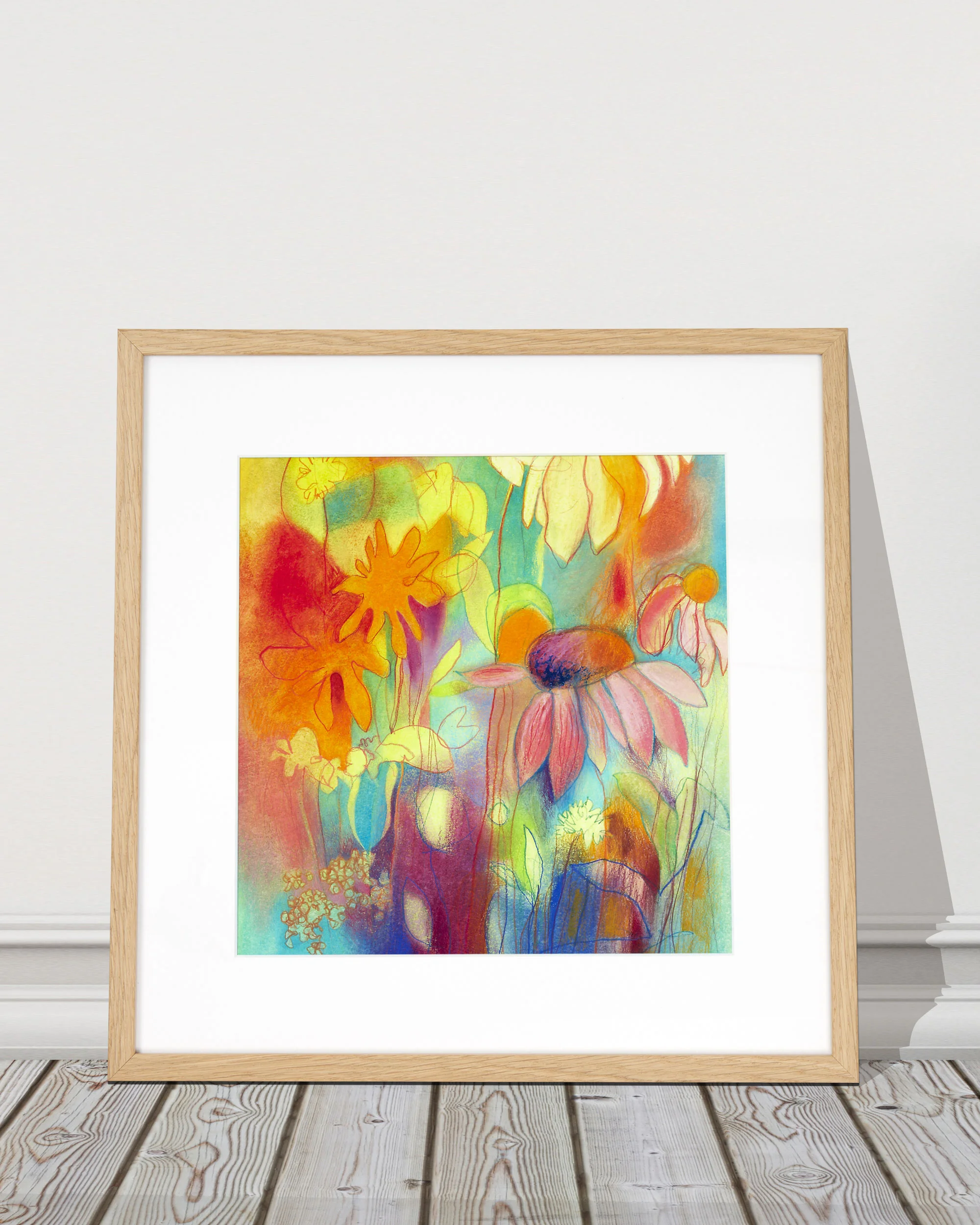 Wildflowers i by David Lyon