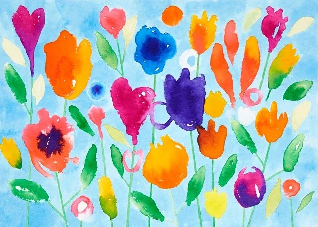 SALE - Inkflowers 17 by David Lyon, Print, Unframed