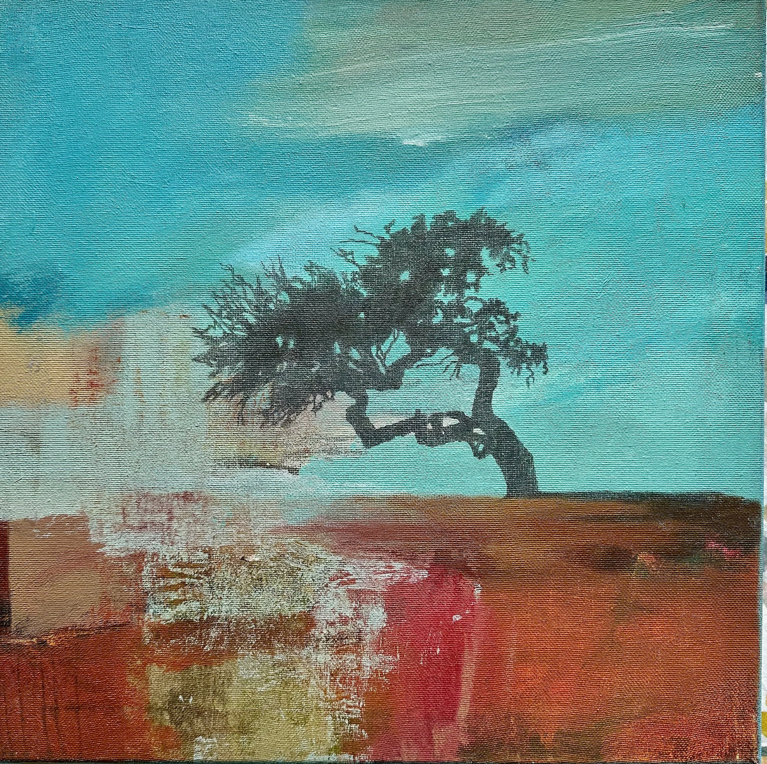 NEW - Mediterranean Olive Tree - Original by David Lyon