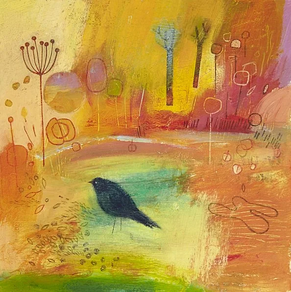 Single Coaster - Just One Blackbird