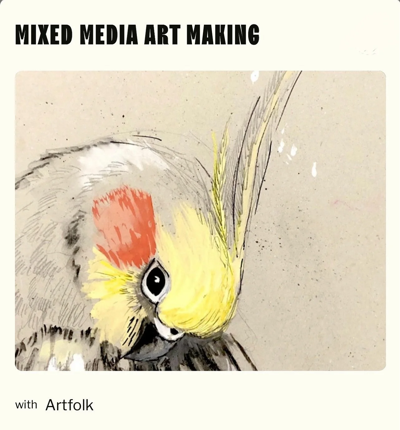 The word is out&hellip; the @woodfordfolkfestival Programme has been released and I&rsquo;m am heading back again for 3 sessions of watercolour and mixed media fun! I&rsquo;ll be teaching daily 28-30th December and enjoying the festival for the night