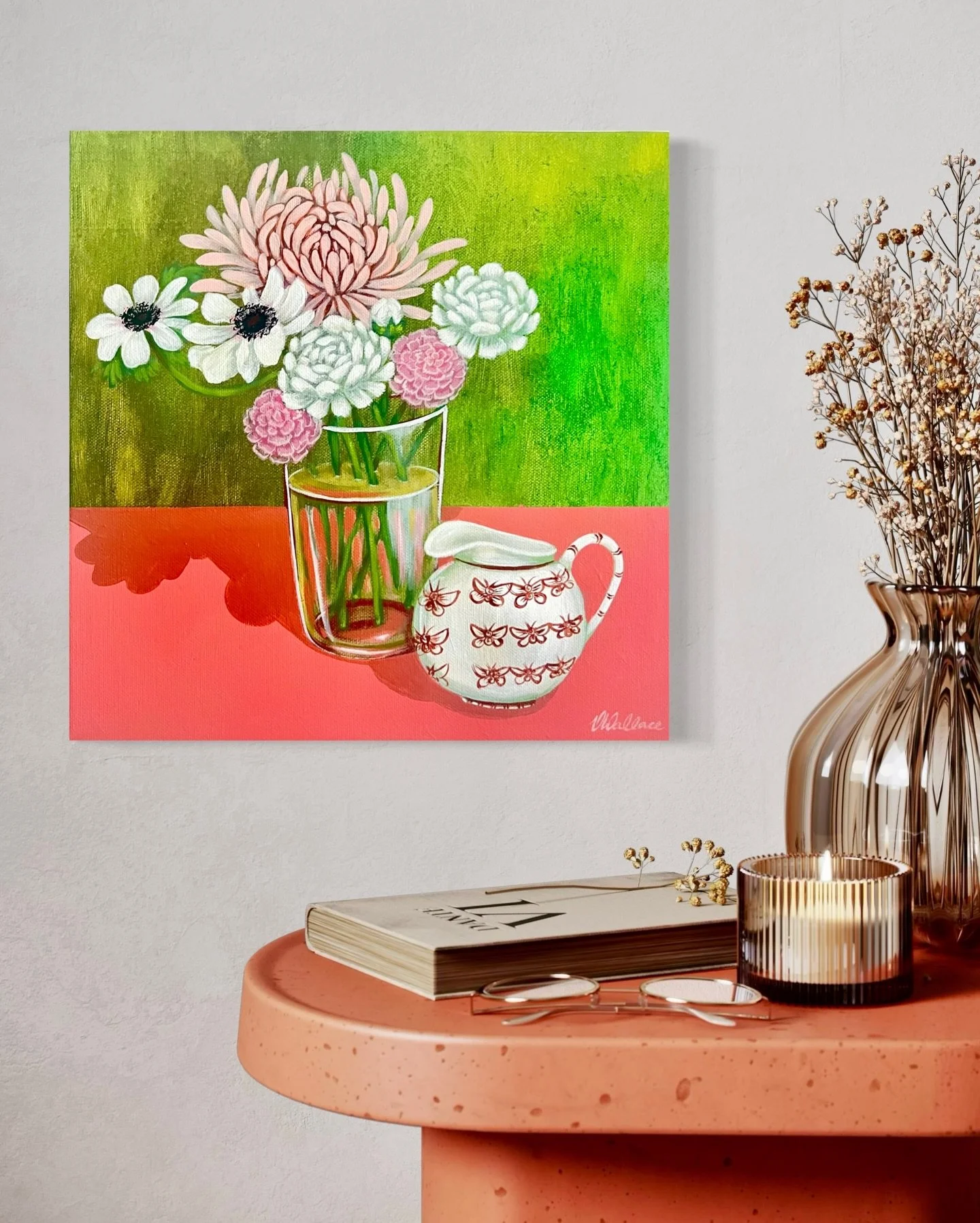 The @thesidegallery smalls exhibition, Tenfold, opens tonight with these two paintings included. 

Celebrating 10 years in business, Leesa and Laura have once again created and hung a beautiful festive show I highly recommend visiting. See you there 