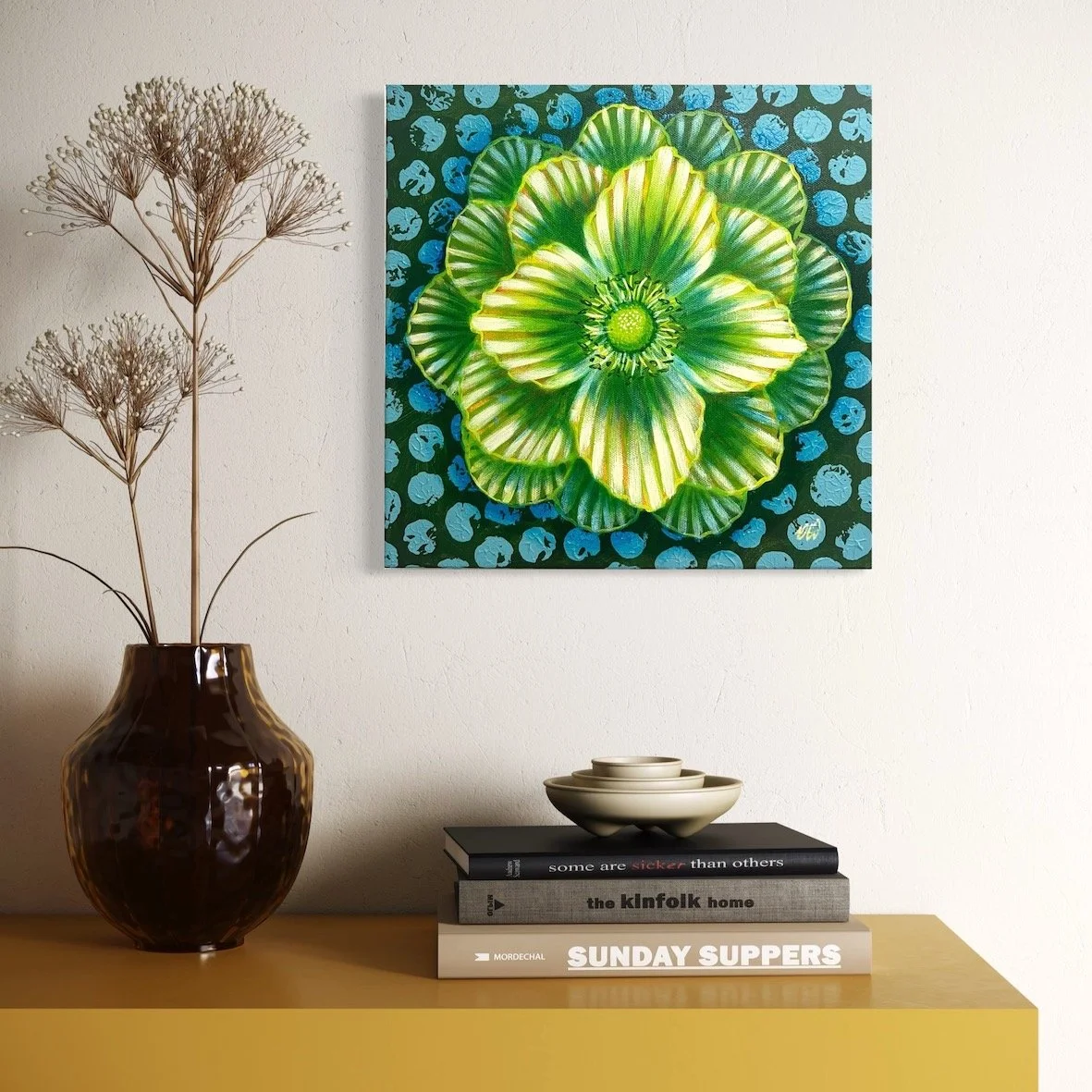 Green Rosette insitu.JPG
