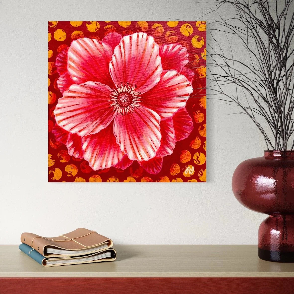 Pink Rosette insitu.JPG