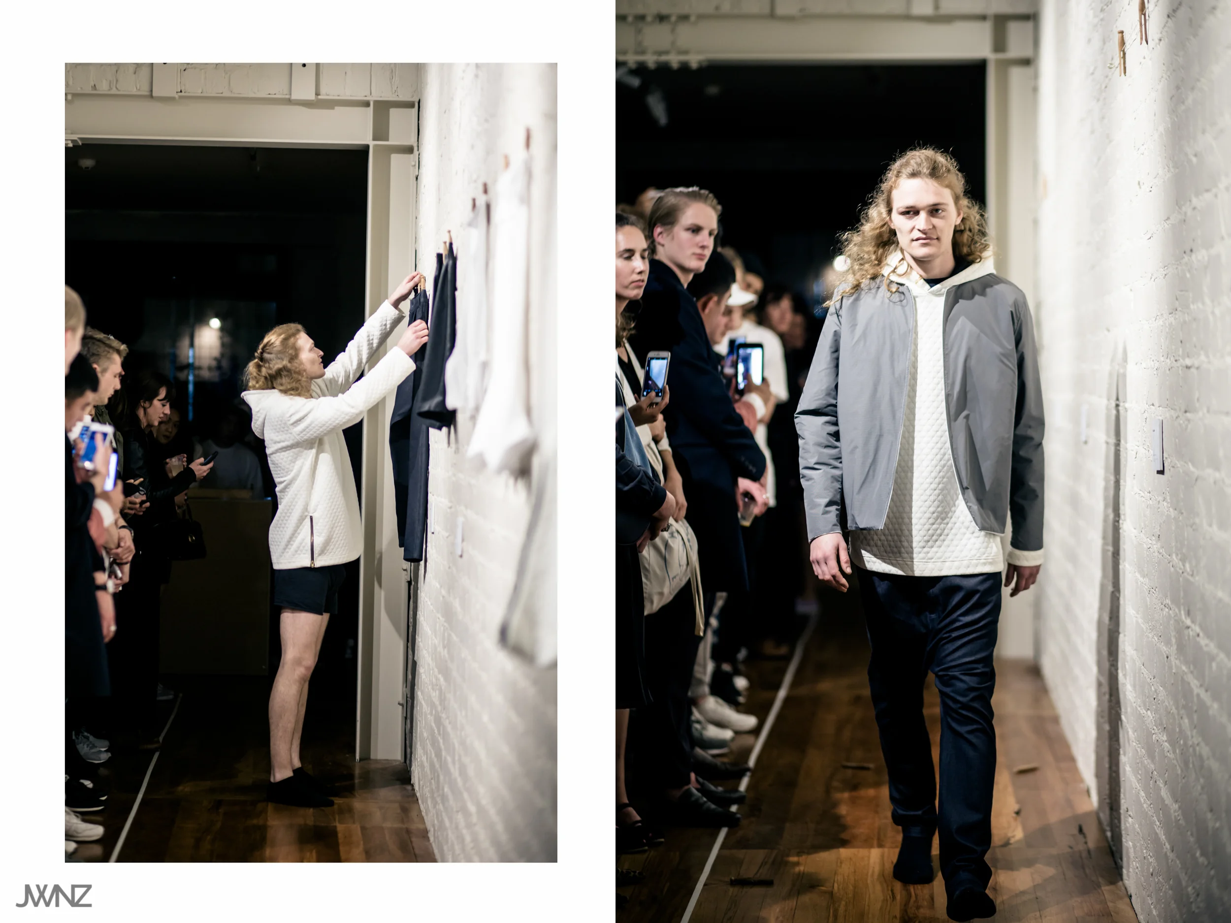 While I was oohing and ahhing with my iPhone camera, these amazing runway shots were executed by JWNZ