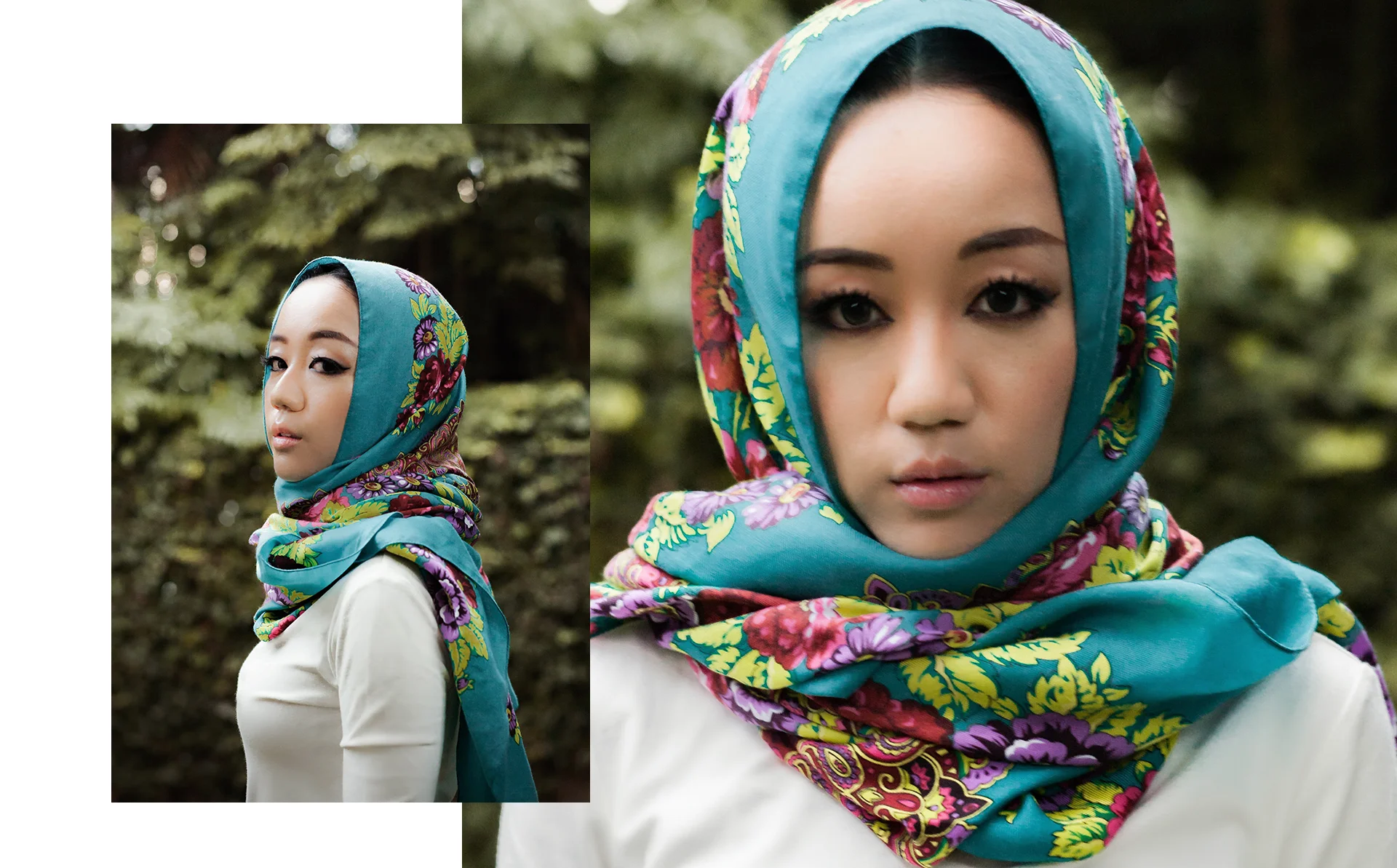 When an outfit is worth a thousand words - this is my participation in #HeadscarfForHarmony.