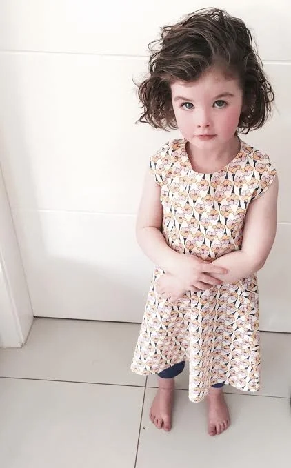 miss heart girls dress
