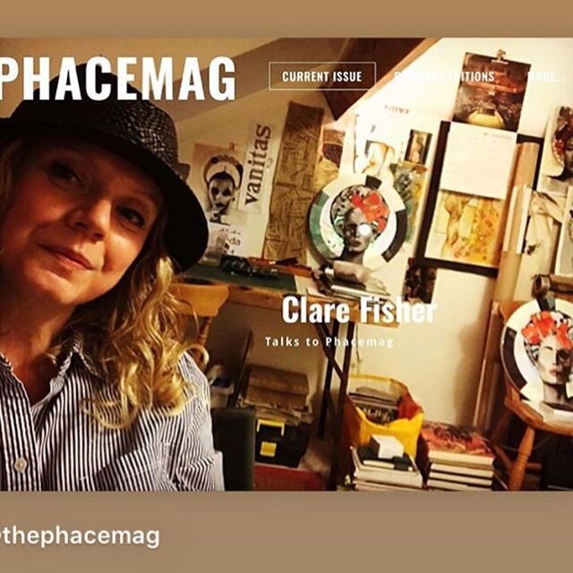 Mr Paulie Paul @thephacemag has done this little article on me.... how cool 😎🤟❤️ You can read it here.... www.thephacemag.com #phacemaginterviews #art #cutandpaste #collageistescollective #interview #collageart #studio #culture #niceworkmr #stick #