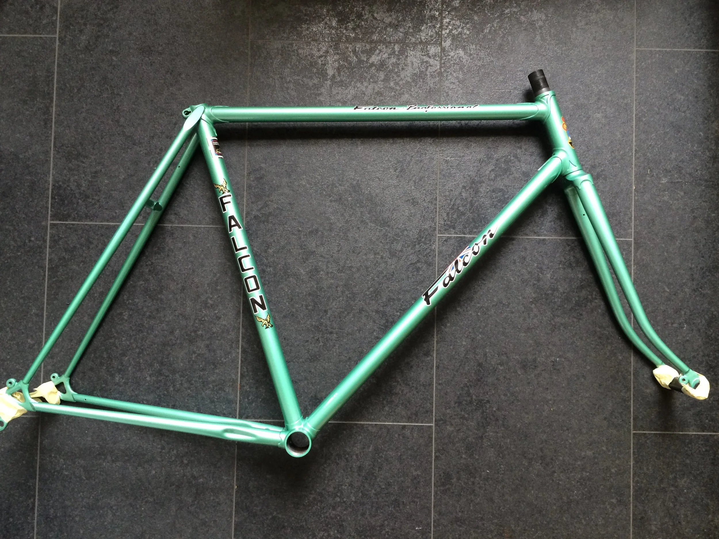 The Falcon frame looking like new