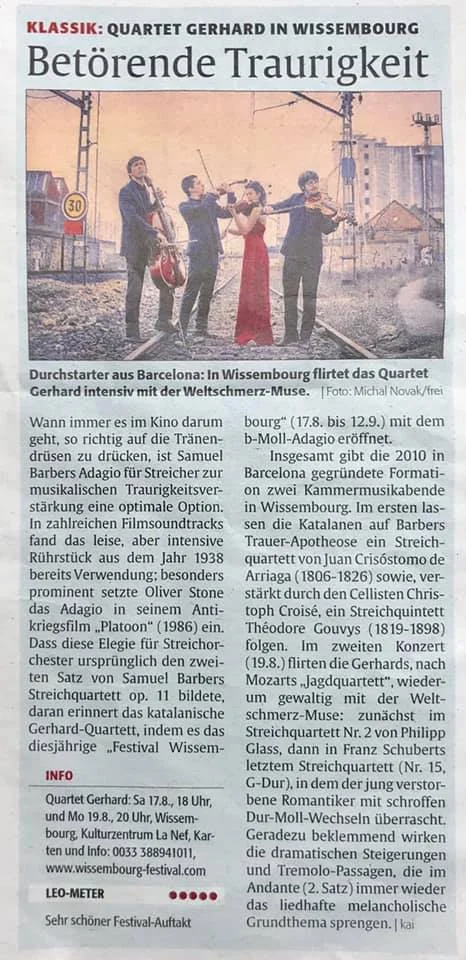 Die Rheinpfalz ***** 17.08.19 Review