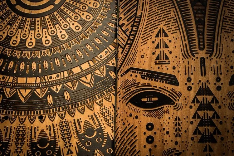 deprivedanxiety's awesome designs on some decks