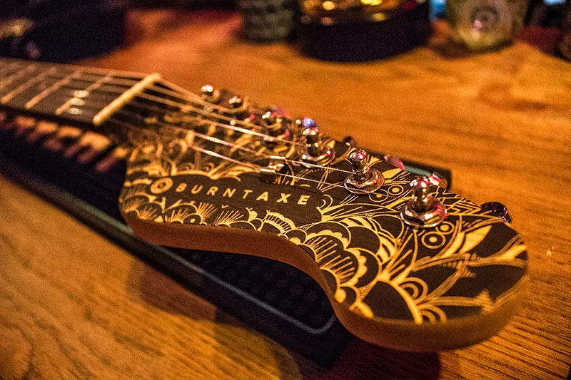 Burntaxe_Laser_Cut_Guitar_Mirror_Pickguard_Stratocaster_Brighton_UK_Headstock.jpg