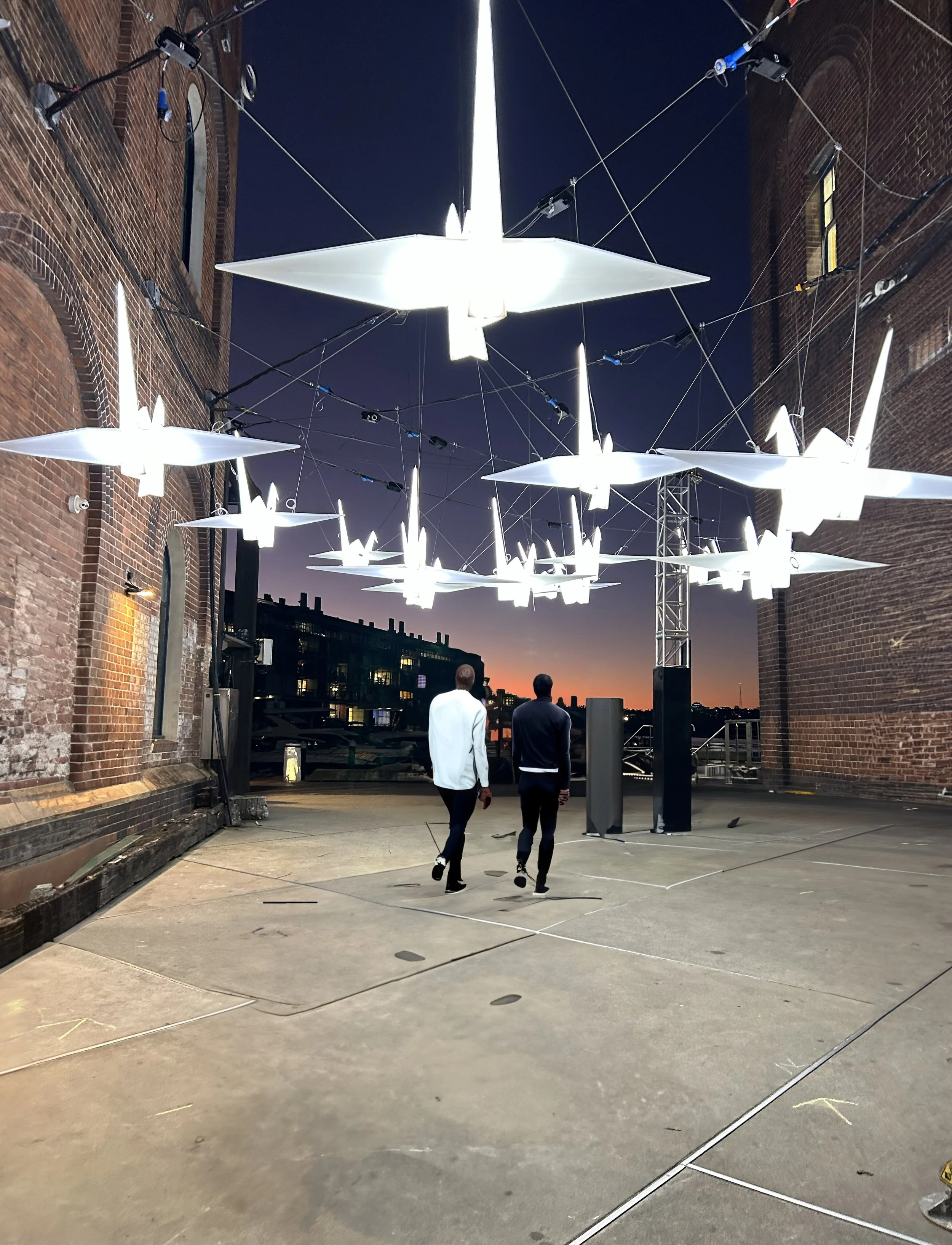   Ghosts - Vivid Sydney  